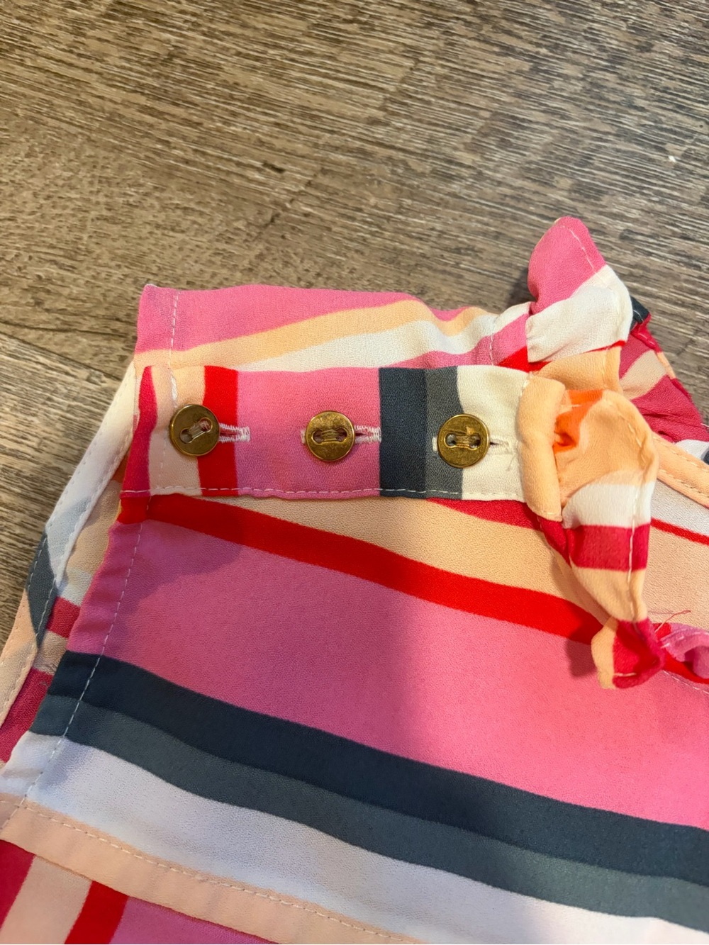 LOFT Striped Blouse - Picture 2 of 4